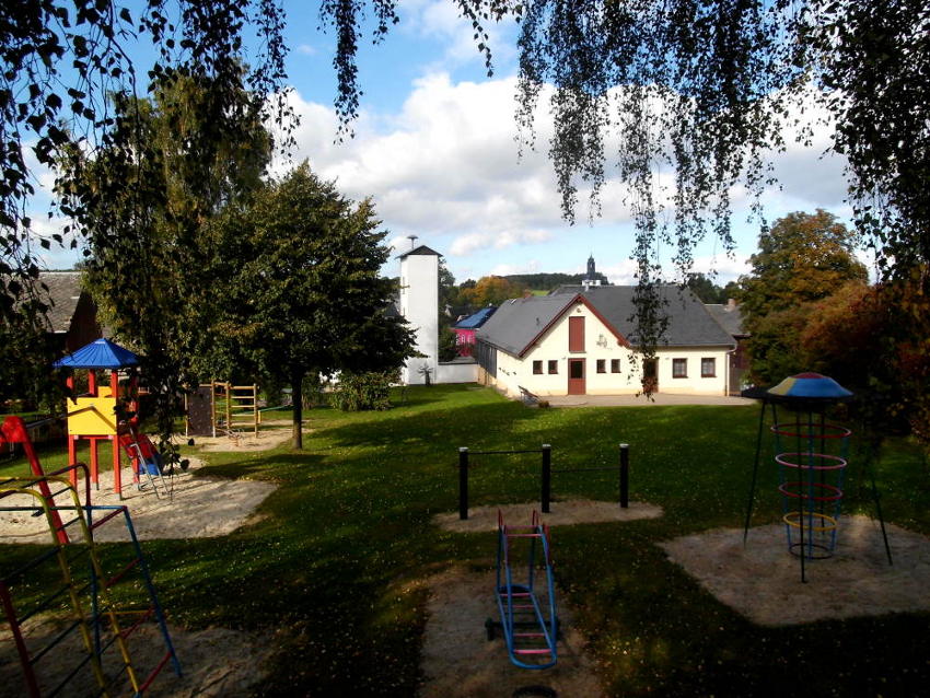Ausblick von Spielplatz